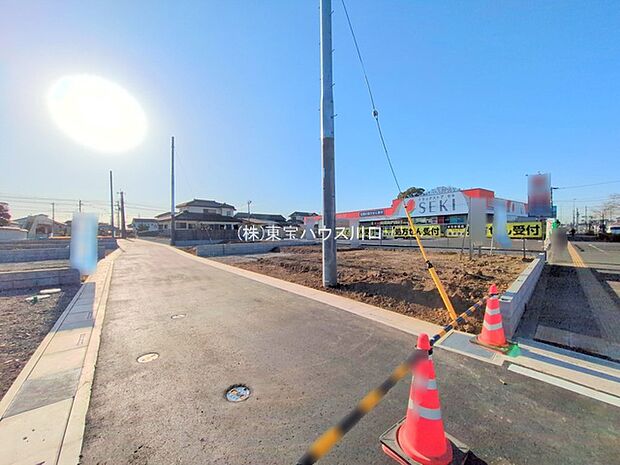 前面道路含む現地