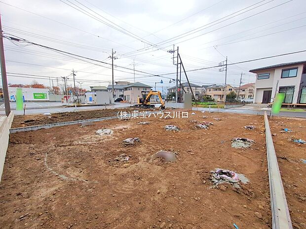 前面道路含む現地