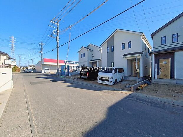 前面道路含む現地