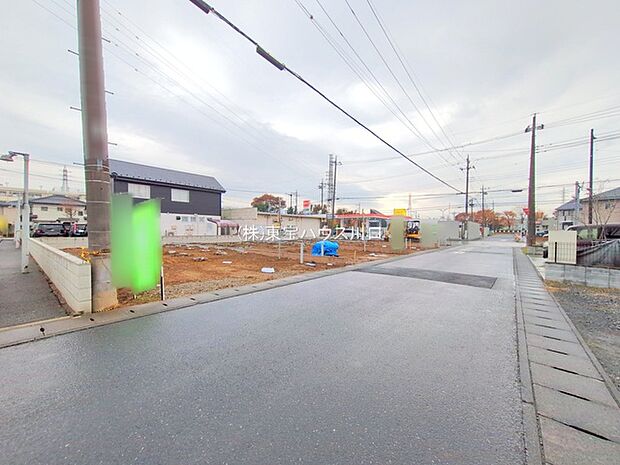 前面道路含む現地