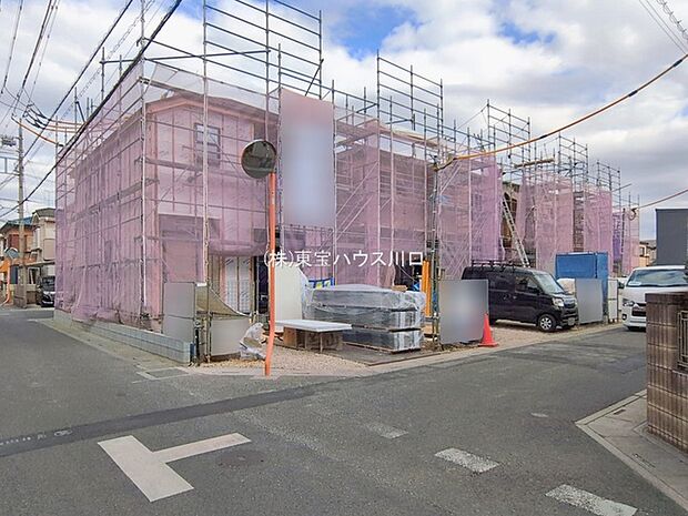 前面道路含む現地