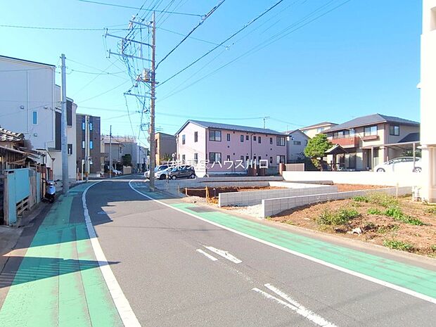 前面道路含む現地