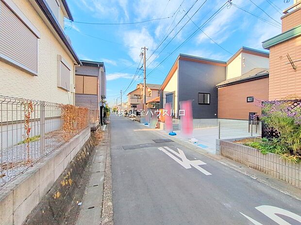 前面道路含む現地