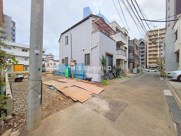 前面道路含む現地