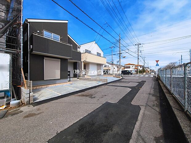 前面道路含む現地