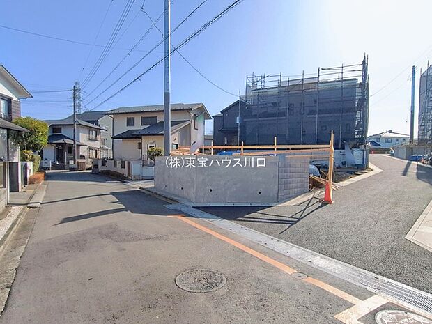 前面道路含む現地