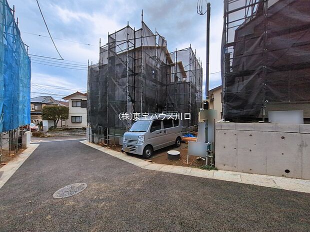 前面道路含む現地