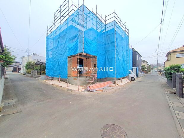 前面道路含む現地