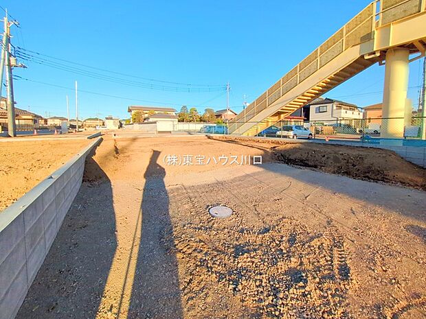 前面道路含む現地