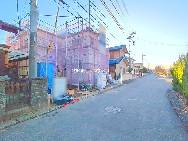 前面道路含む現地