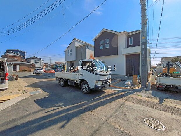 前面道路含む現地
