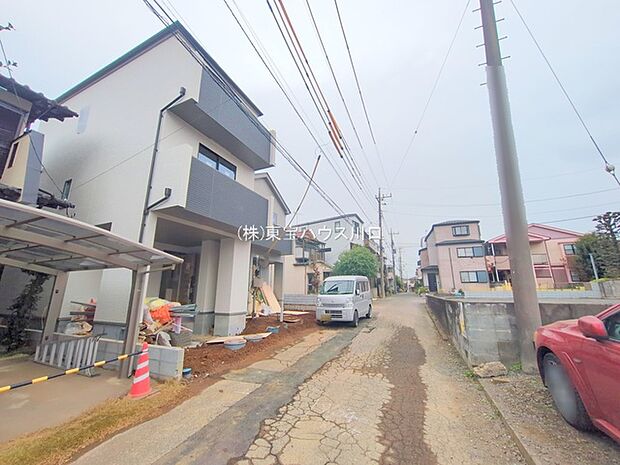 前面道路含む現地