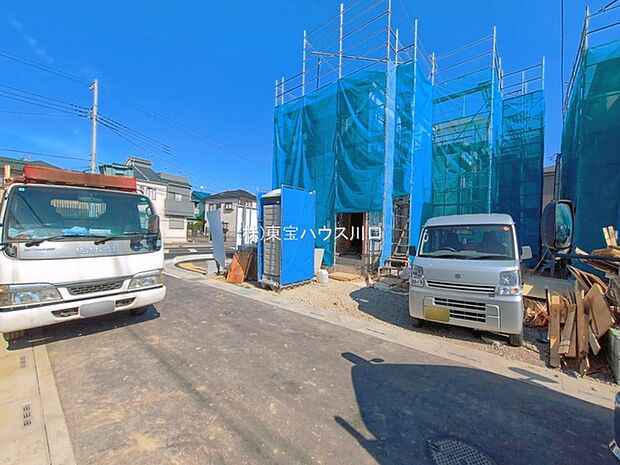 前面道路含む現地