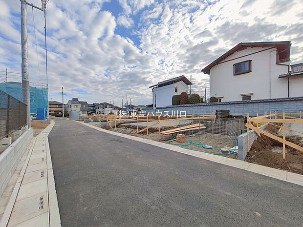 前面道路含む現地