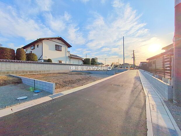 前面道路含む現地