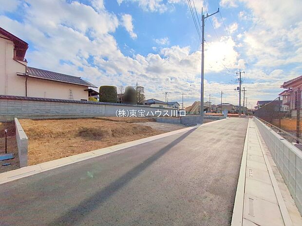 前面道路含む現地