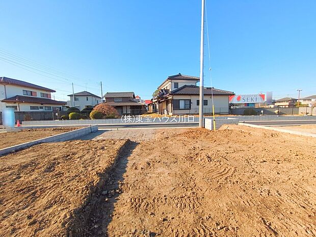 前面道路含む現地