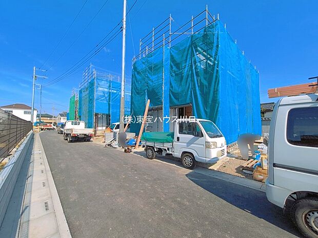 前面道路含む現地