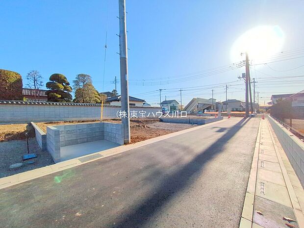 前面道路含む現地
