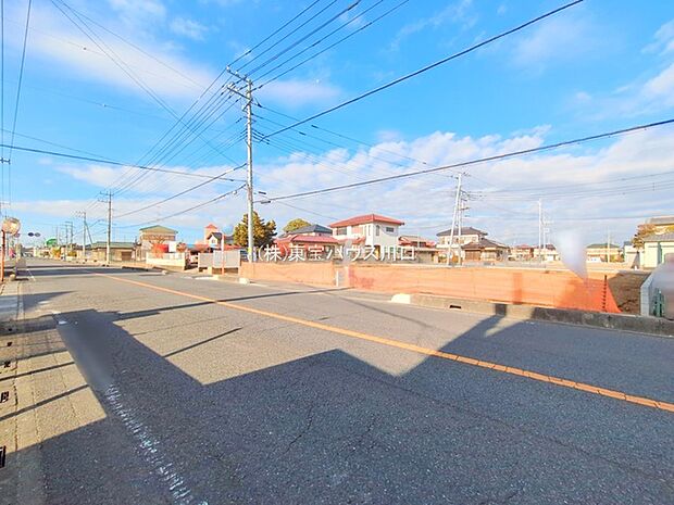 前面道路含む現地