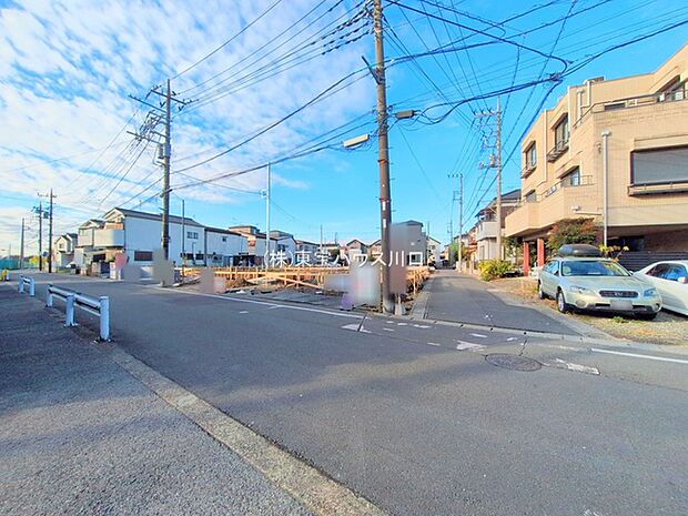 前面道路含む現地