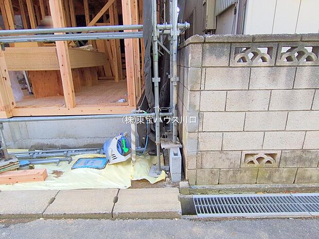 前面道路含む現地