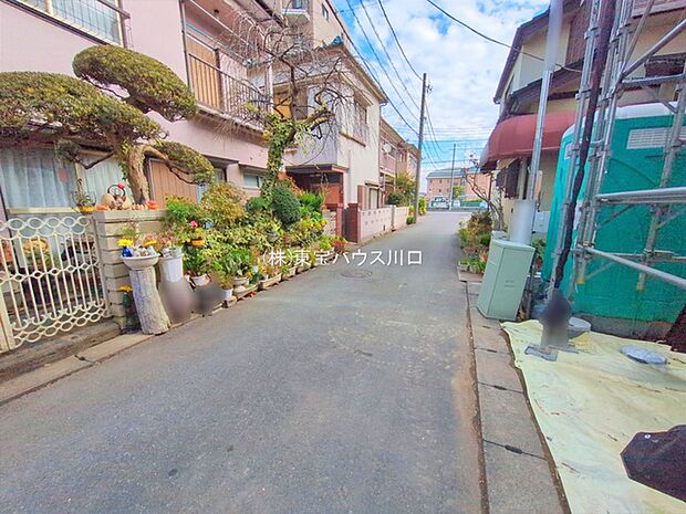 前面道路含む現地