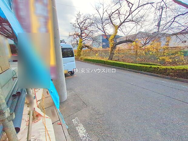 前面道路含む現地