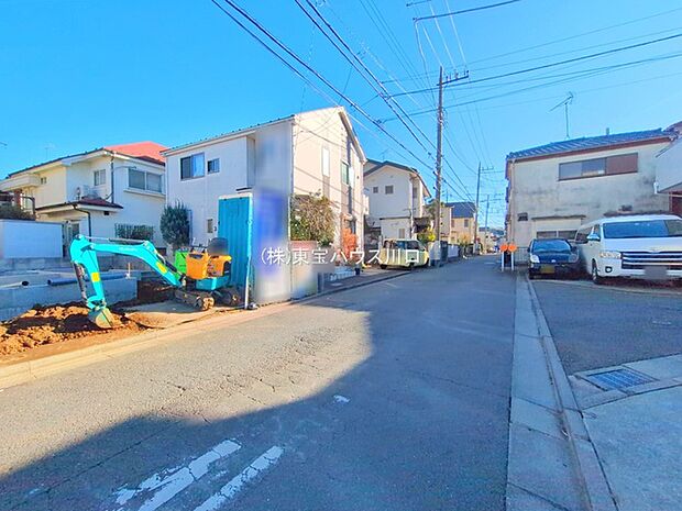 前面道路含む現地