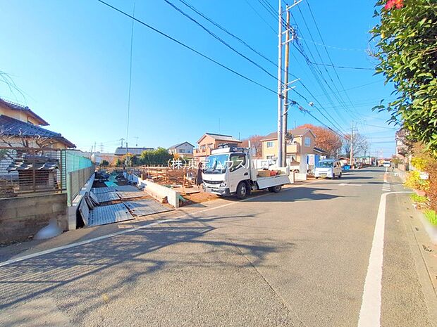 前面道路含む現地