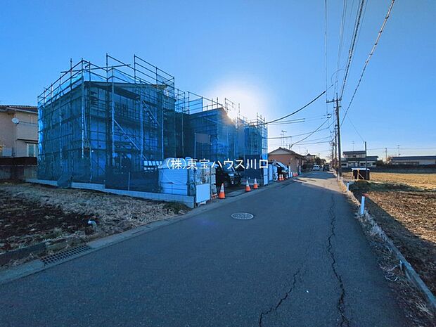 前面道路含む現地