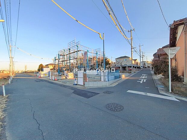 前面道路含む現地