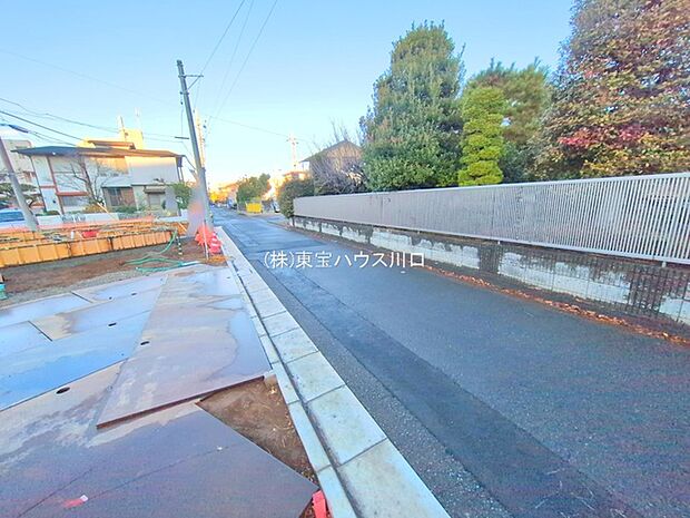 前面道路含む現地