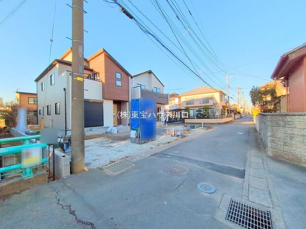 前面道路含む現地