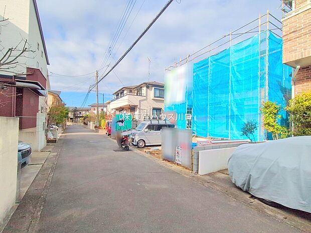 前面道路含む現地