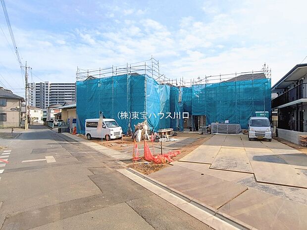 前面道路含む現地