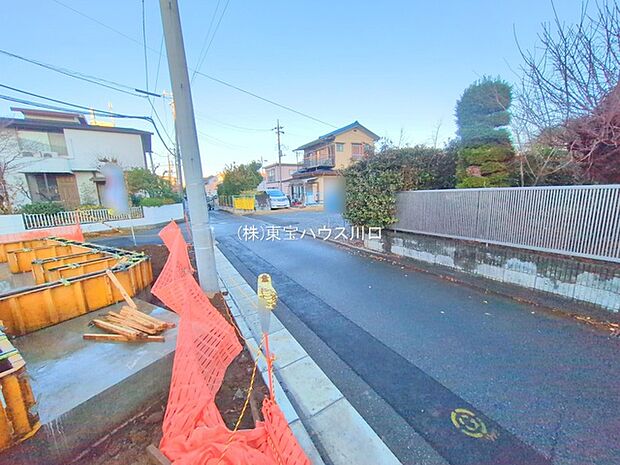 前面道路含む現地