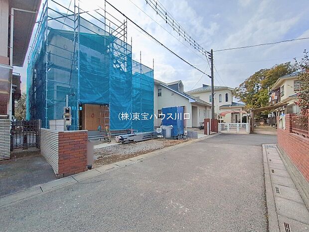 前面道路含む現地