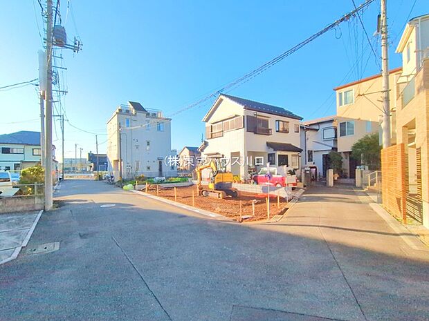 前面道路含む現地