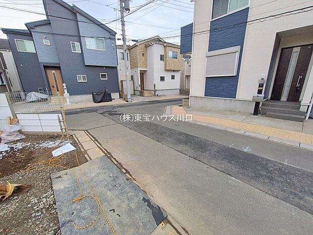 前面道路含む現地