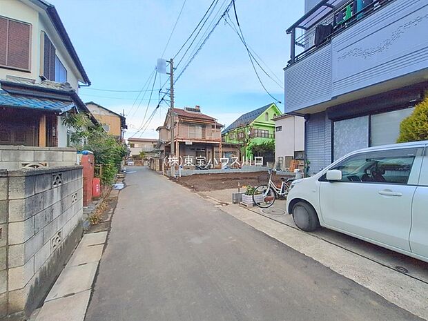 前面道路含む現地
