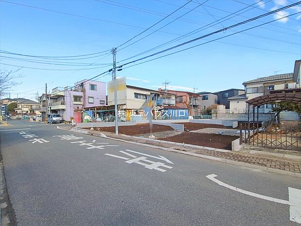 前面道路含む現地