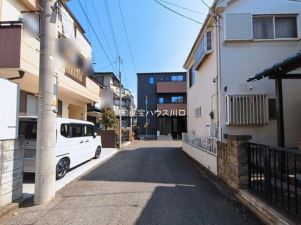 前面道路含む現地