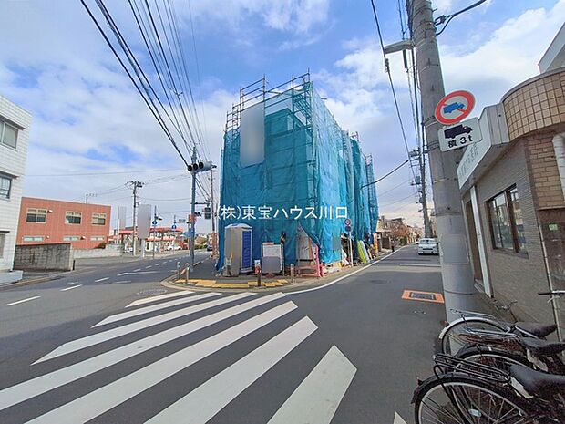 前面道路含む現地