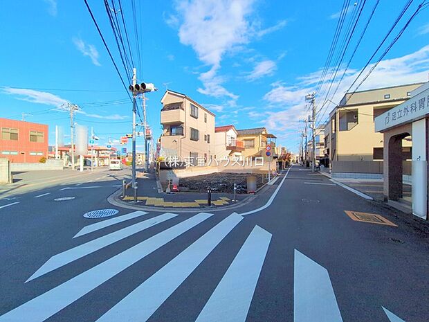 前面道路含む現地