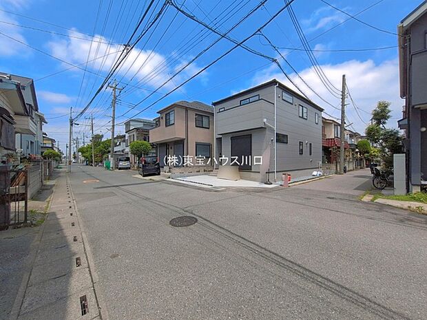 前面道路含む現地
