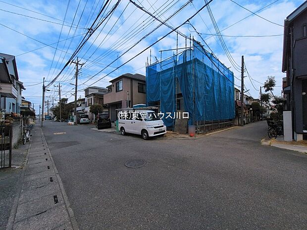 前面道路含む現地