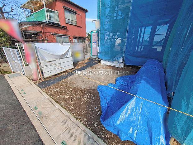 前面道路含む現地