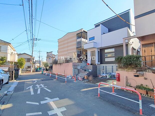 前面道路含む現地