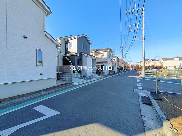 前面道路含む現地